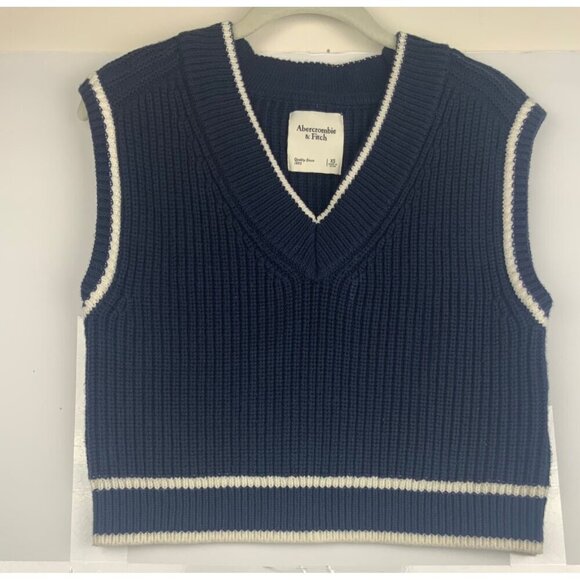 Abercrombie & Fitch v neck vest XS men women - Picture 1 of 15